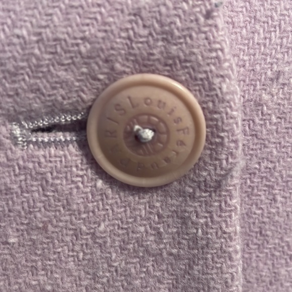 LOUIS FERARD Contraire wool boucle tweed sz 8 in lavender - Picture 4 of 6